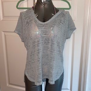 Lavender Field Hooded Sweater